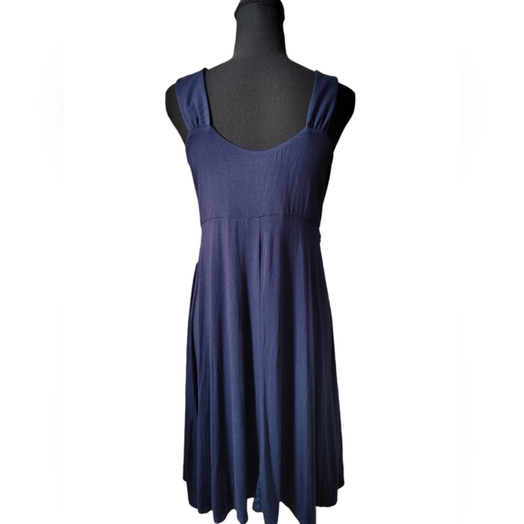 New York & Company Navy Empire Waist Dress – NWT – Wedding Guest / Homecoming - Picture 5 of 11